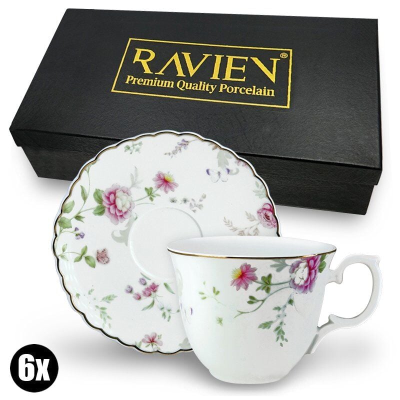 RAVIEN VALENCIA ART PORSELEN TAKIM 6'LI
