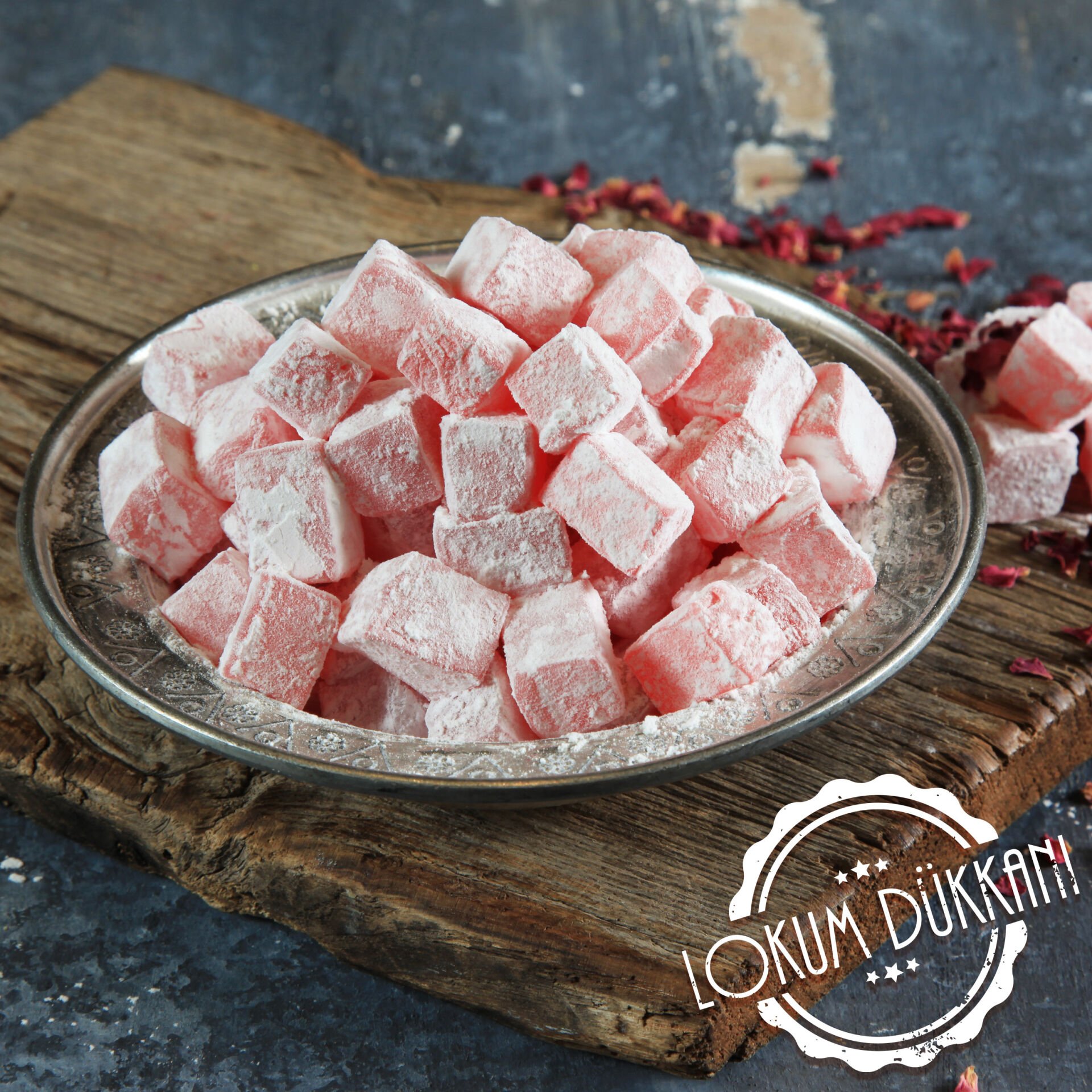 GÜL AROMALI DÖKME LOKUM