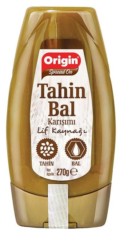 ORİGİN TAHİN BAL KARIŞIMI 270 GR SIZDIRMAZ KAPAK