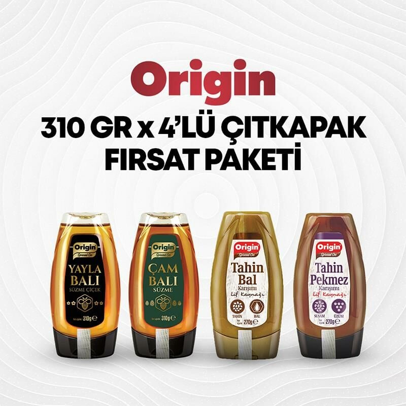 ORİGİN 310 GR X 4'LÜ SIZDIRMAZ KAPAK FIRSAT PAKETİ