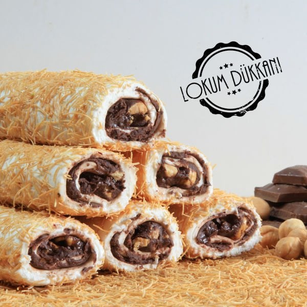 SULTAN ÇİKOLATALI FINDIKLI KADAYIF KAPLI LOKUM 500 gr