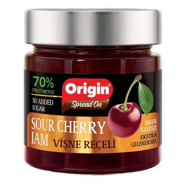 ŞEKER İLAVESİZ  VİŞNE REÇELİ 300 GR