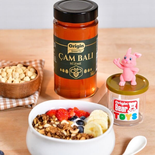 Origin Süzme Çam Balı Oyuncak Hediyeli 700 G