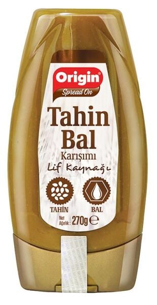 ORİGİN TAHİN BAL KARIŞIMI 270 GR SIZDIRMAZ KAPAK
