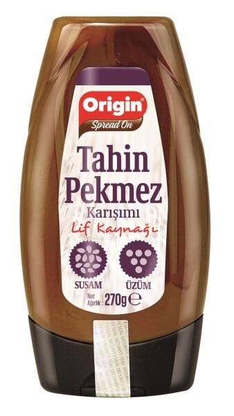 ORİGİN TAHİN PEKMEZ KARIŞIMI 270 GR SIZDIRMAZ KAPAK