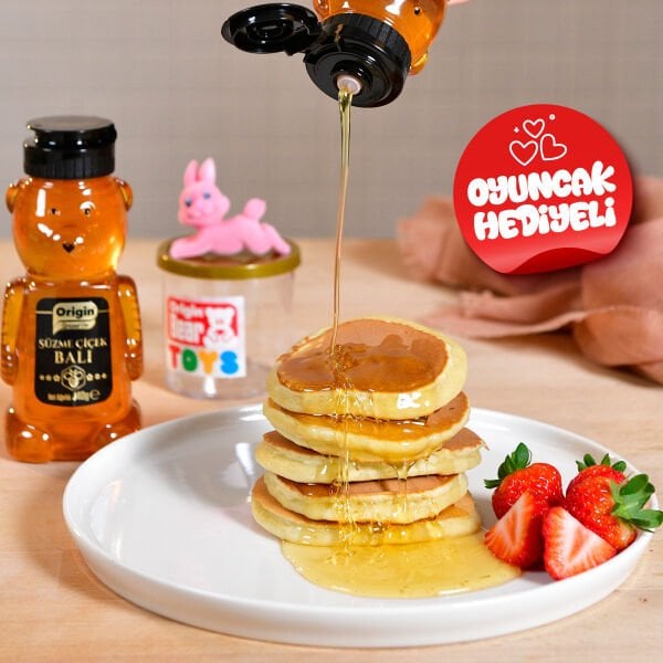 Origin Ayıcık Süzme Çiçek Balı Oyuncak Hediyeli 340 G