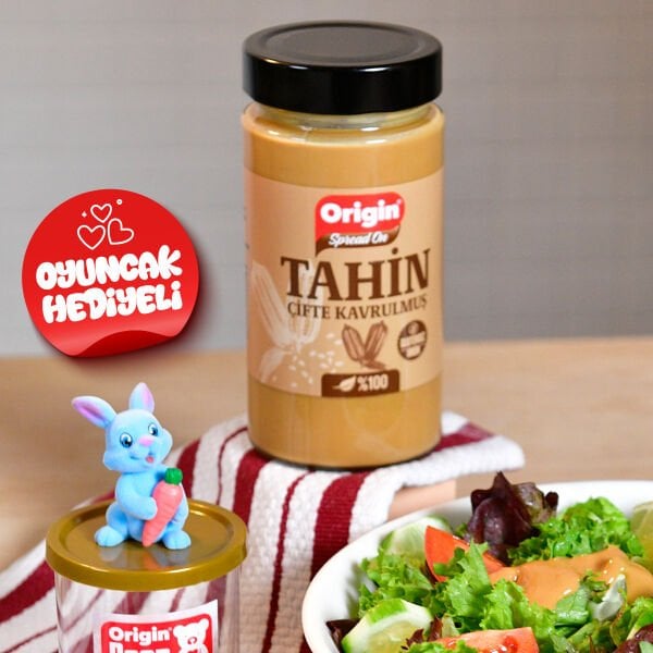 Origin Çifte Kavrulmuş Taze Tahin Oyuncak Hediyeli 500 G
