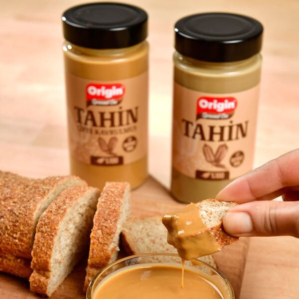 Origin Tek ve Çifte Kavrulmuş Taze Tahin Oyuncak Hediyeli 500 G x 2